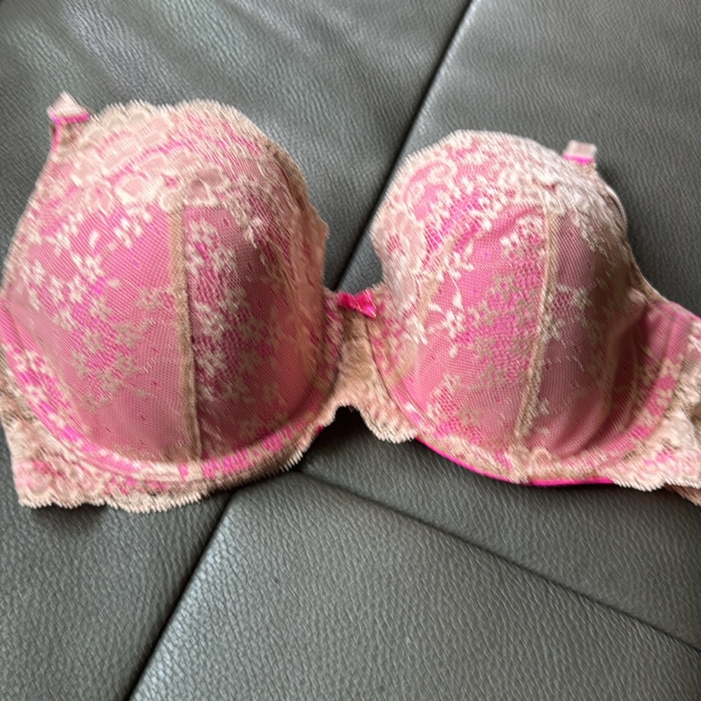 Victoria’s Secret Pink Lace Bra.
